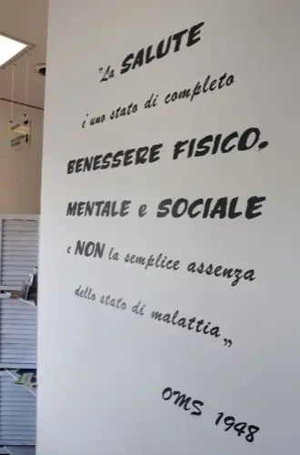 Corridoio d’ingresso e la filosofia della salute