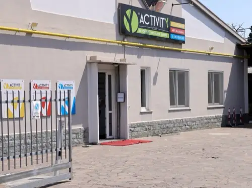 Esterno e ingresso di Activity Club