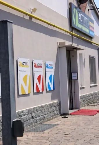Esterno e ingresso di Activity Club