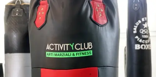Colpitori e sacco brandizzato Activity Club