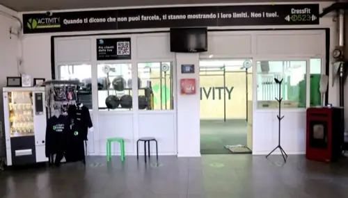 Ingresso alla sala allenamento